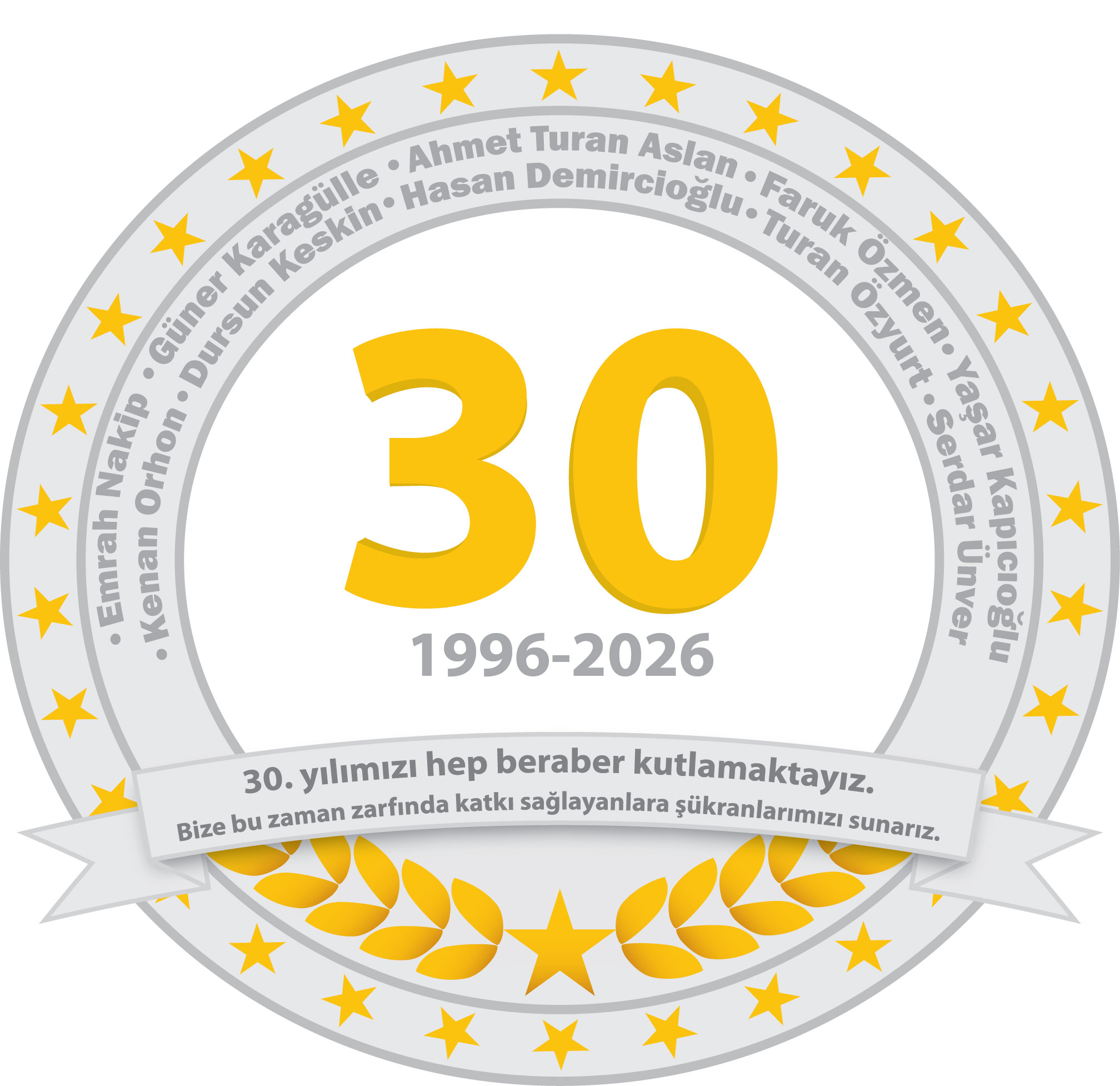 30. yıl logosu